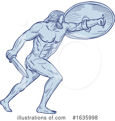 Royalty-Free (RF) Hercules Clipart Illustration by patrimonio - Stock Sample #1635998
