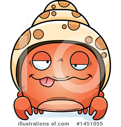 Hermit Crab Clipart #1451055 by Cory Thoman