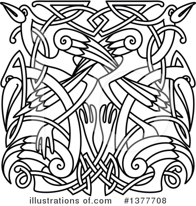 Royalty-Free (RF) Heron Clipart Illustration by Vector Tradition SM - Stock Sample #1377708