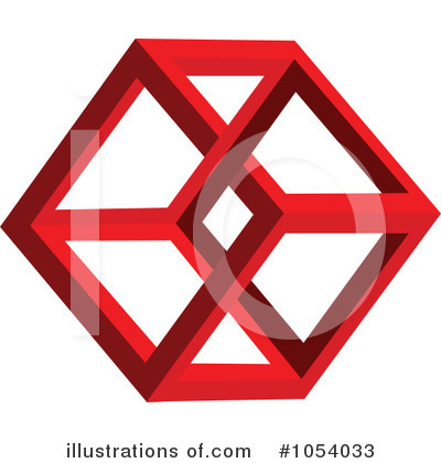 Royalty-Free (RF) Hexagon Clipart Illustration by vectorace - Stock Sample #1054033