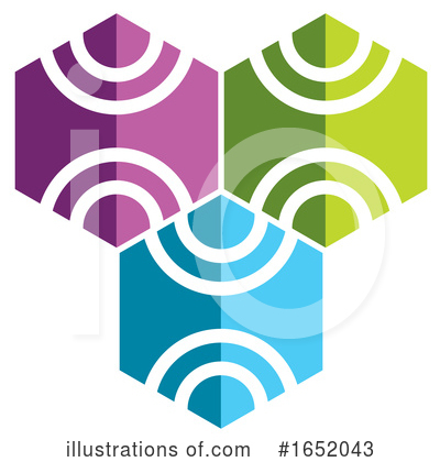 Royalty-Free (RF) Hexagon Clipart Illustration by Lal Perera - Stock Sample #1652043