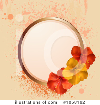 Royalty-Free (RF) Hibiscus Clipart Illustration by elaineitalia - Stock Sample #1058162