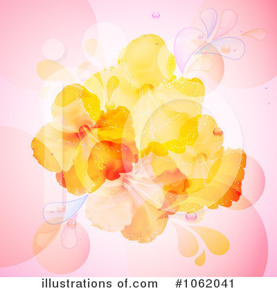 Royalty-Free (RF) Hibiscus Clipart Illustration by elaineitalia - Stock Sample #1062041
