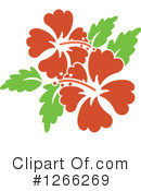 Hibiscus Clipart #1266269 by BNP Design Studio