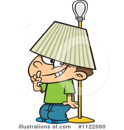 Royalty-Free (RF) Hiding Clipart Illustration by toonaday - Stock Sample #1122060