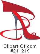 High Heel Clipart #211219 by Eugene