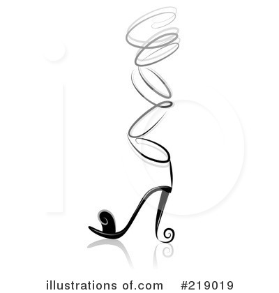 Royalty-Free (RF) High Heels Clipart Illustration by BNP Design Studio - Stock Sample #219019