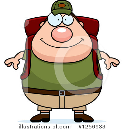 Royalty-Free (RF) Hiker Clipart Illustration by Cory Thoman - Stock Sample #1256933