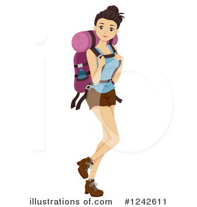 Royalty-Free (RF) Hiking Clipart Illustration by BNP Design Studio - Stock Sample #1242611