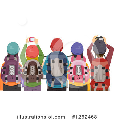 Backpacker Clipart #1262468 by BNP Design Studio