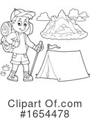 Hiking Clipart #1654478 by visekart