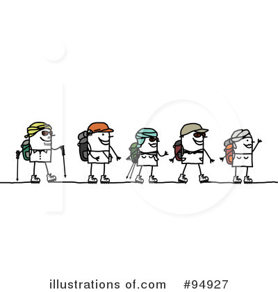 Hiking Clipart #94927 by NL shop