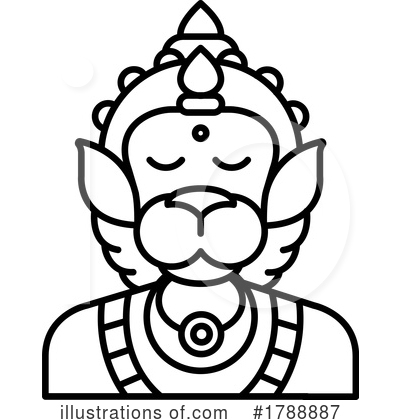 Indian God Clipart #1788887 by Lal Perera