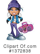 Hip Hop Clipart #1372838 by Clip Art Mascots