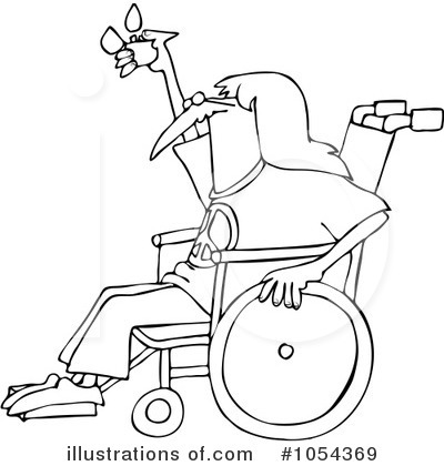 Wheelchair Clipart #1054369 by djart