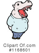 Hippo Clipart #1168601 by lineartestpilot