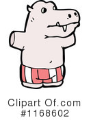 Hippo Clipart #1168602 by lineartestpilot