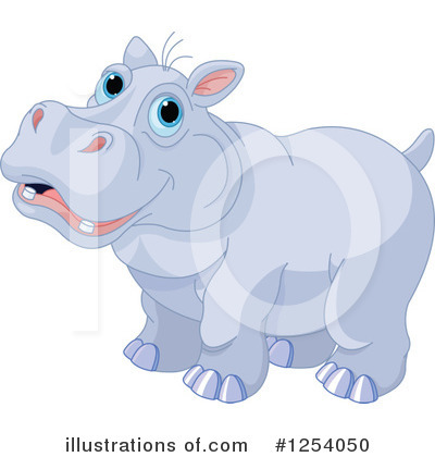 Hippopotamus Clipart #1254050 by Pushkin
