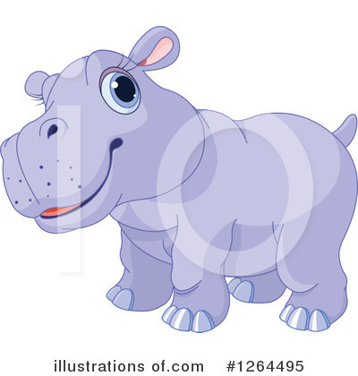 Hippo Clipart #1264495 by Pushkin