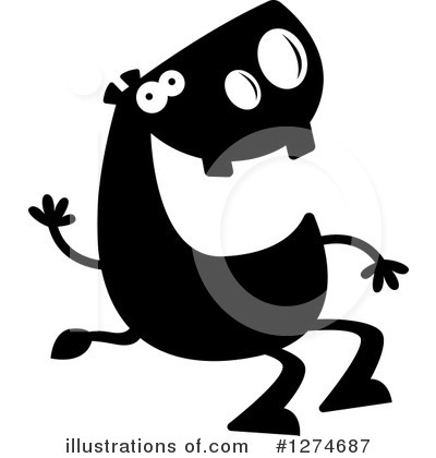 Black And White Clipart #1274687 by Cory Thoman