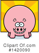 Hippo Clipart #1420090 by Cory Thoman