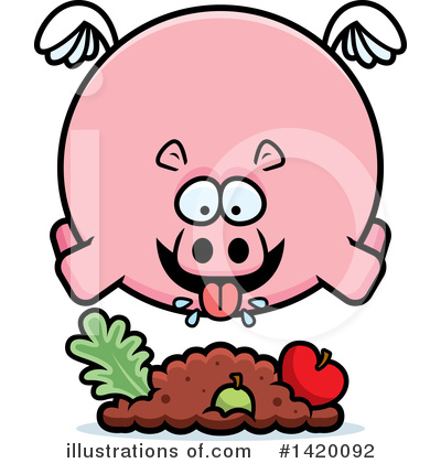 Hippo Clipart #1420092 by Cory Thoman