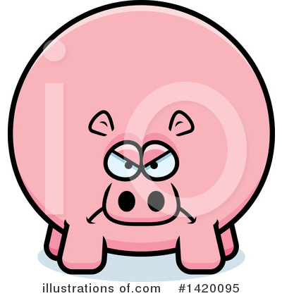 Royalty-Free (RF) Hippo Clipart Illustration by Cory Thoman - Stock Sample #1420095