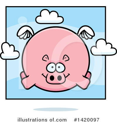 Hippo Clipart #1420097 by Cory Thoman