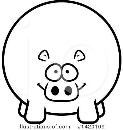 Royalty-Free (RF) Hippo Clipart Illustration by Cory Thoman - Stock Sample #1420109