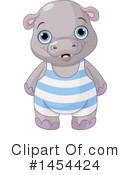 Hippo Clipart #1454424 by Pushkin