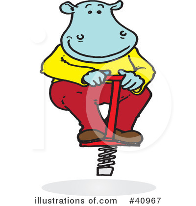 Hippo Clipart #40967 by Snowy