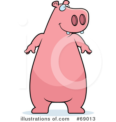 Hippo Clipart #69013 by Cory Thoman