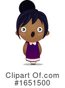 Hispanic Girl Clipart #1651500 by Morphart Creations