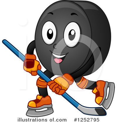 Royalty-Free (RF) Hockey Clipart Illustration by BNP Design Studio - Stock Sample #1252795