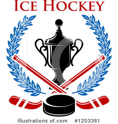 Royalty-Free (RF) Hockey Clipart Illustration by Vector Tradition SM - Stock Sample #1253381