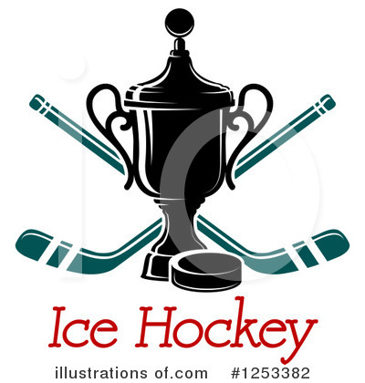 Royalty-Free (RF) Hockey Clipart Illustration by Vector Tradition SM - Stock Sample #1253382