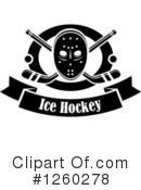 Hockey Clipart #1260278 by Vector Tradition SM
