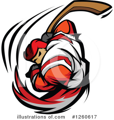 Royalty-Free (RF) Hockey Clipart Illustration by Chromaco - Stock Sample #1260617
