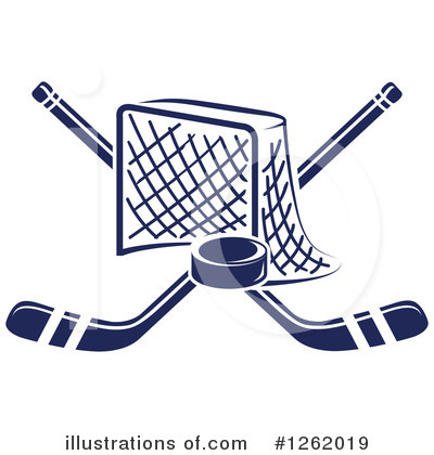 Ice Hockey Clipart #1262019 by Vector Tradition SM