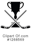 Hockey Clipart #1268569 by Vector Tradition SM