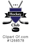Hockey Clipart #1268578 by Vector Tradition SM