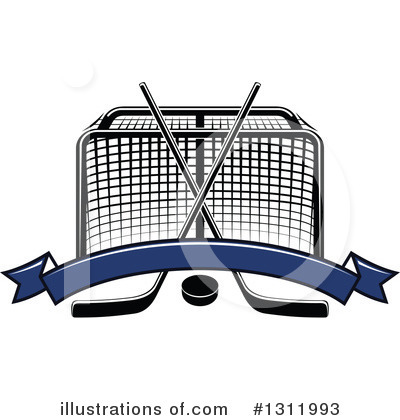 Ice Hockey Clipart #1311993 by Vector Tradition SM