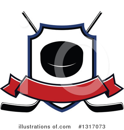 Ice Hockey Clipart #1317073 by Vector Tradition SM