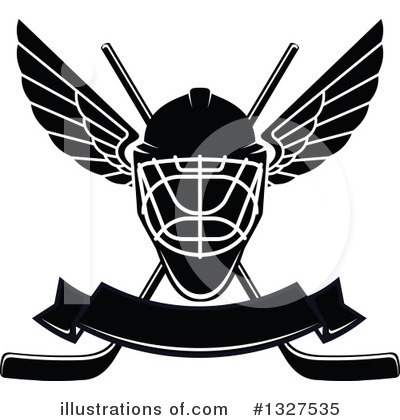Ice Hockey Clipart #1327535 by Vector Tradition SM