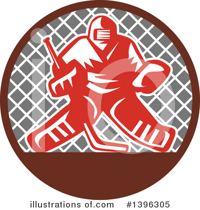 Royalty-Free (RF) Hockey Clipart Illustration by patrimonio - Stock Sample #1396305