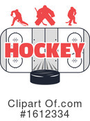 Hockey Clipart #1612334 by Vector Tradition SM