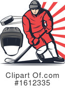 Hockey Clipart #1612335 by Vector Tradition SM