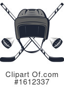Hockey Clipart #1612337 by Vector Tradition SM