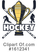 Hockey Clipart #1612341 by Vector Tradition SM