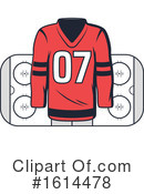 Hockey Clipart #1614478 by Vector Tradition SM